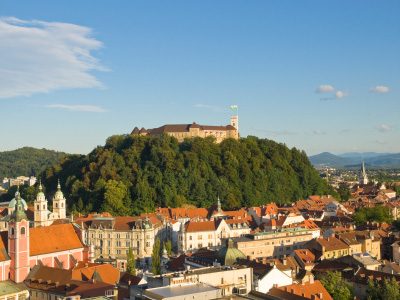Slottet i Ljubljana